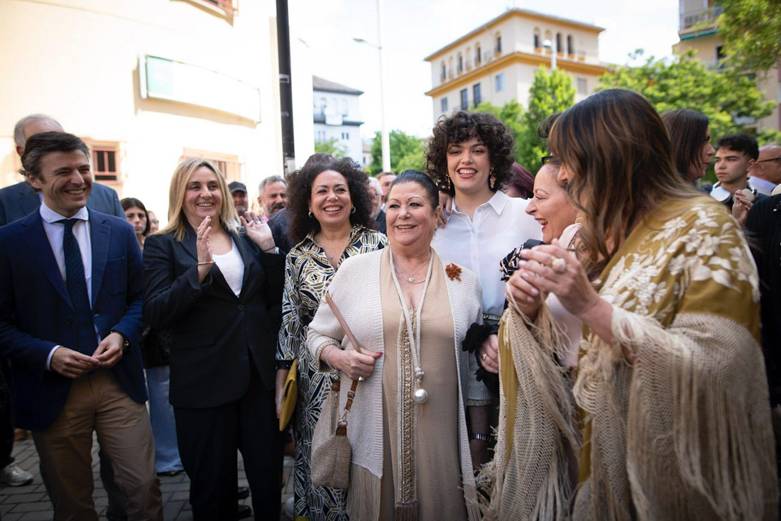 Inauguración de la Calle Mariquilla Bailaora” (ANTONIO L. JUÁREZ)
