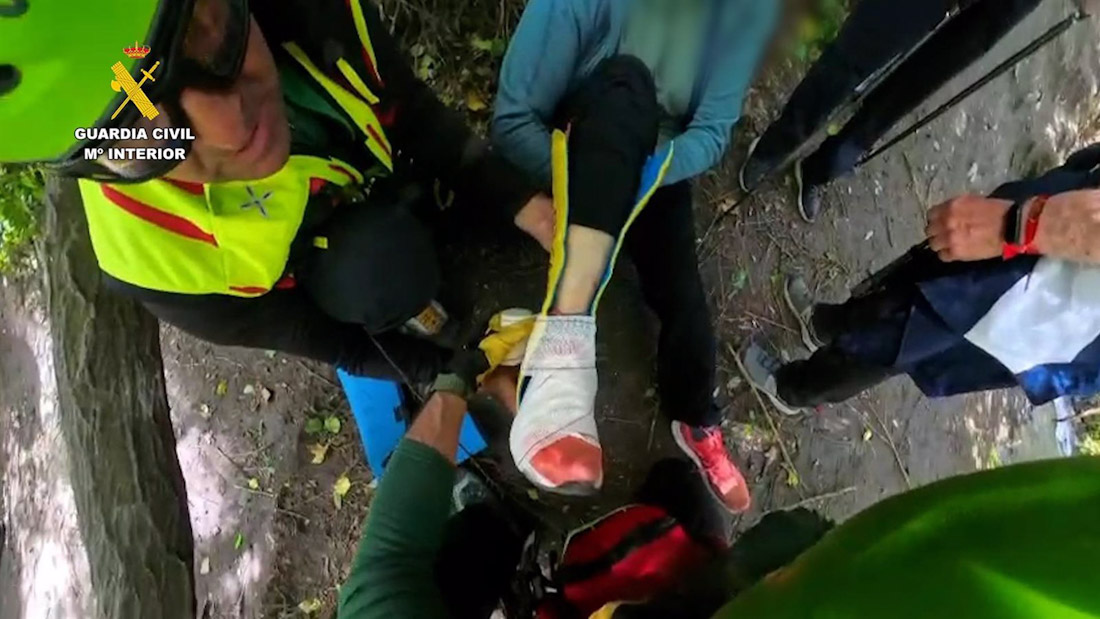 Rescate en montaña (GUARDIA CIVIL)