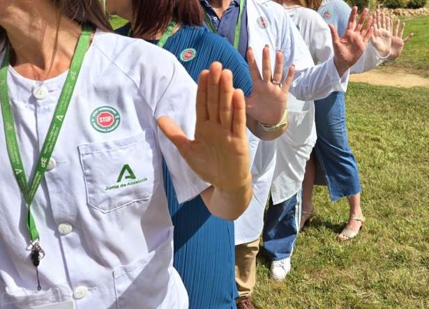 Stop agresiones a sanitarios. Archivo (JUNTA DE ANDALUCÍA) Stop agresiones a sanitarios. Archivo (JUNTA DE ANDALUCÍA)