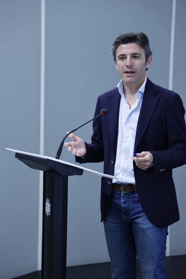 El portavoz del equipo de gobierno, Jorge Saavedra (PP)