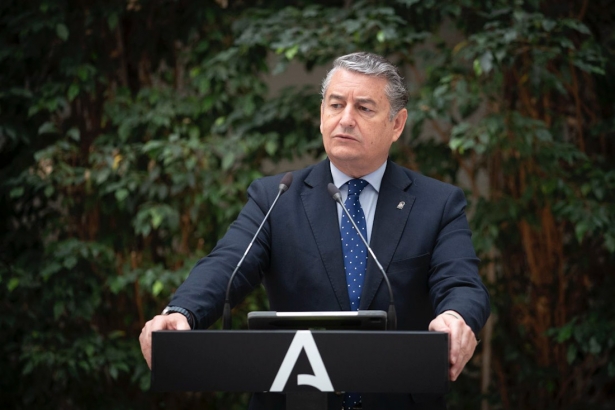 El consejero de la Presidencia, Interior, Diálogo Social y Simplificación Administrativa, Antonio Sanz (ANTONIO L. JUÁREZ)