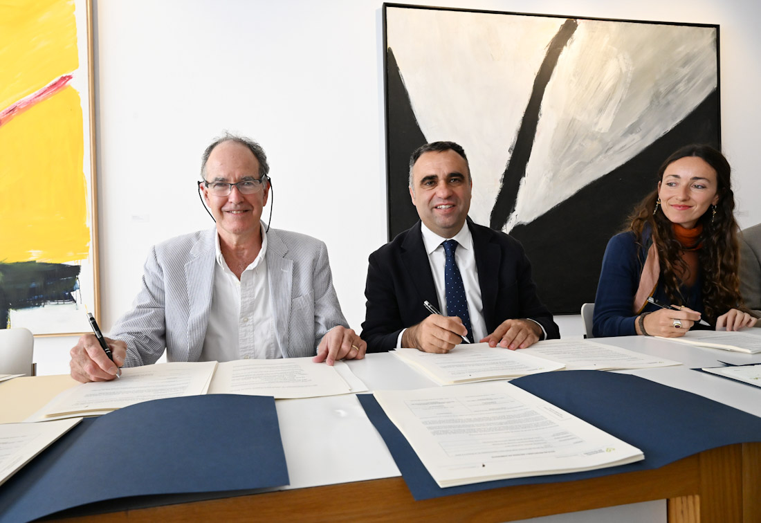 Firma de la renovación del comodato (DIPGRA)