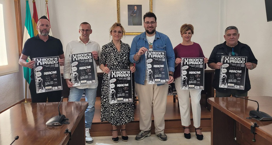 Presentación del festival Rock`N Prado (ALBOLOTE INFORMACIÓN)