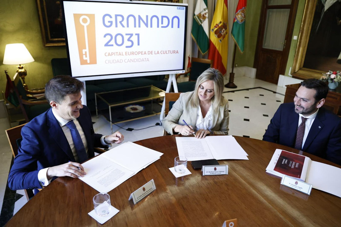 La Asociación de Jóvenes Empresarios se suma a la candidatura de Granada como Capital Europea de la Cultura 2031 (AYUNTAMIENTO DE GRANADA)