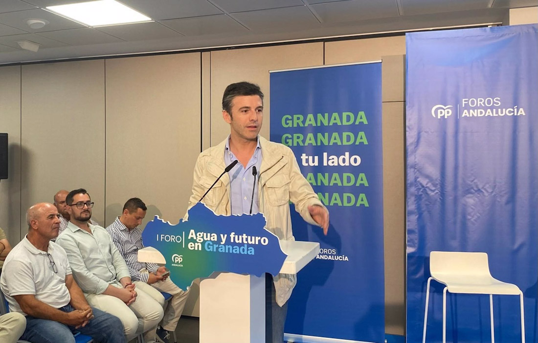 El secretario general del PP de Granada, Jorge Saavedra. (PP)