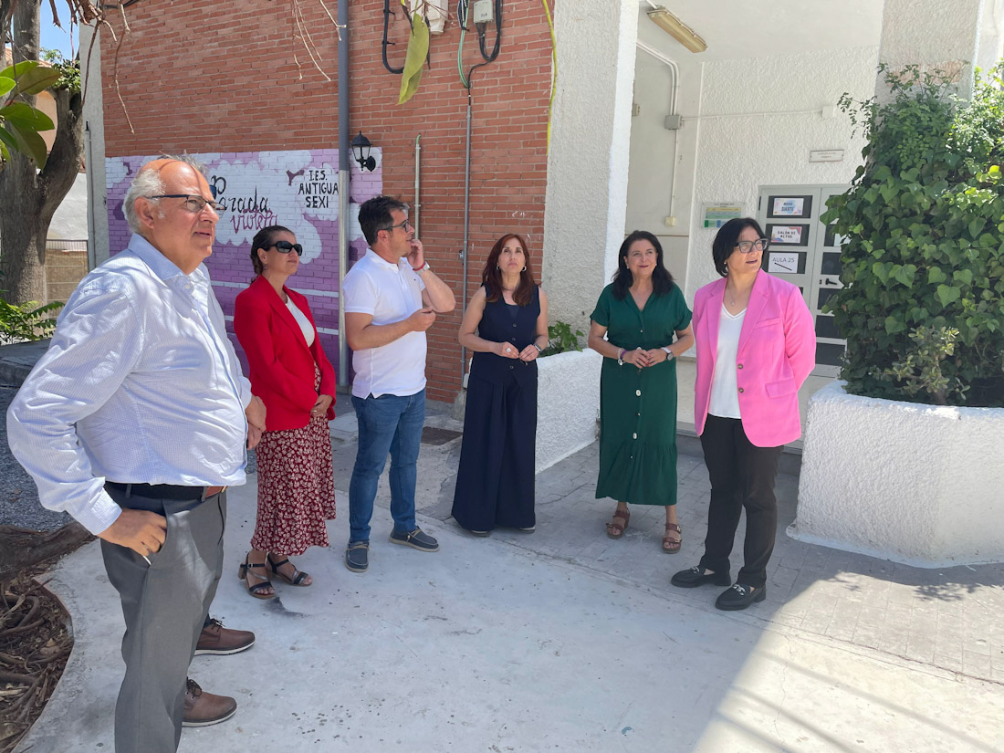 Visita al IES Antigua Sexi (JUNTA)