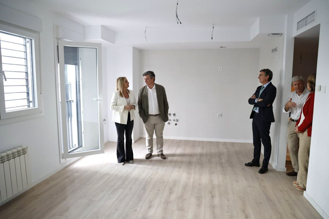 Visita a la nueva promoción de viviendas protegidas (AYTO. GRANADA)