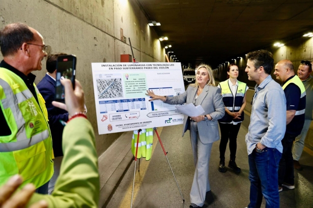 Visita al túnel (AYTO. GRANADA)
