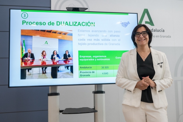 La delegada territorial de Desarrollo Educativo y FP, María José Martín (JUNTA) La delegada territorial de Desarrollo Educativo y FP, María José Martín (JUNTA)