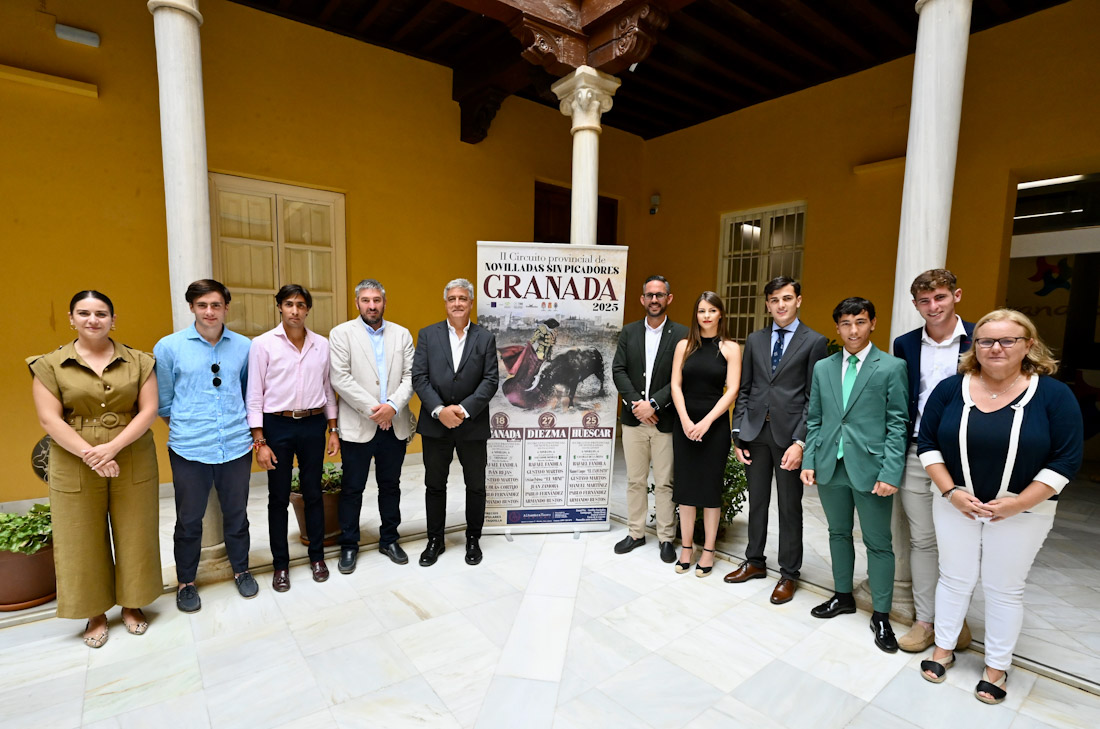 Presentación  del II Circuito Provincial de Novilladas sin picadores (DIPGRA)