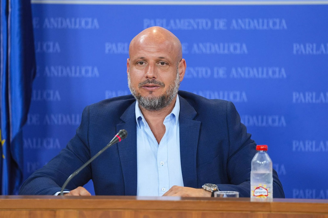 El portavoz adjunto del Grupo Parlamentario Vox, Rodrigo Alonso (JOAQUÍN CORCHERO/EUROPA PRESS)