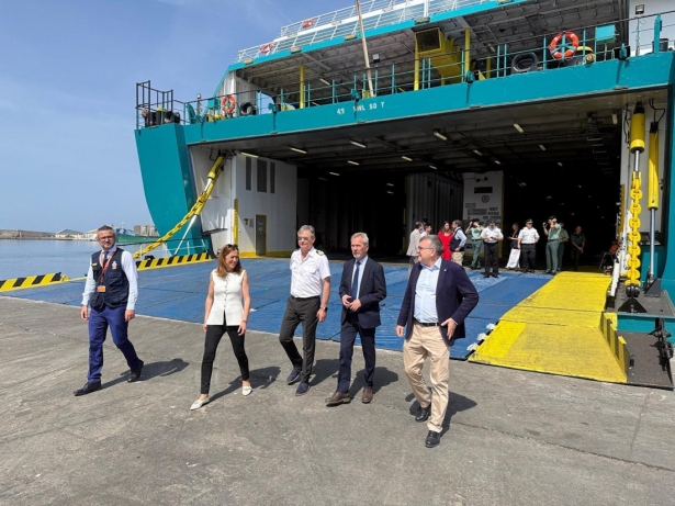 Visita del Gobierno al Puerto de Motril para analizar el dispositivo de la OPE 2025 (AUTORIDAD PORTUARIA)