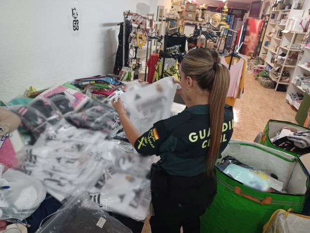 Prendas incautadas (GUARDIA CIVIL) Prendas incautadas (GUARDIA CIVIL)