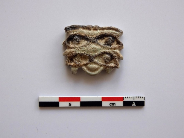 Pieza hallada por los investigadores en en Tell el-Ghaba (UGR) Pieza hallada por los investigadores en en Tell el-Ghaba (UGR)