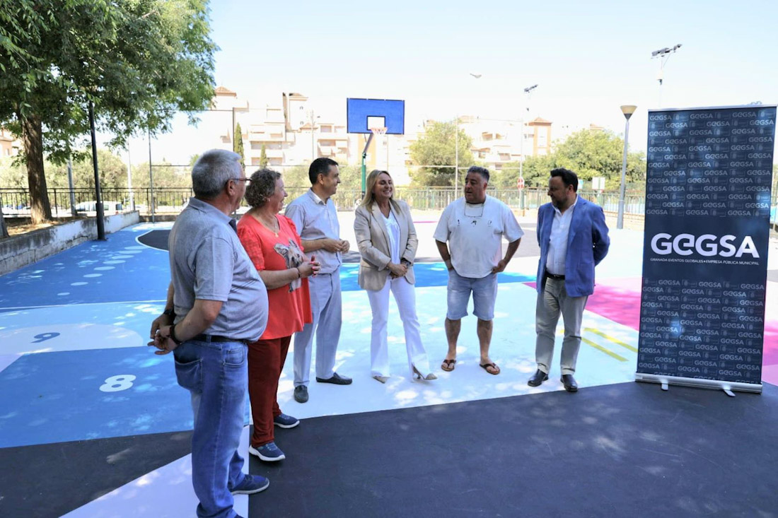 Inauguración de la pista multifuncional (AYTO. GRANADA)