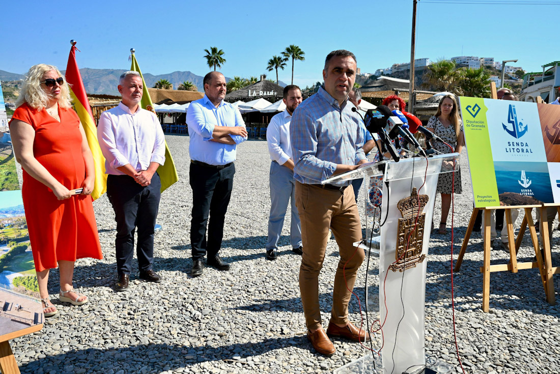 Presentación del segundo tramo de la senda litoral (DIPGRA)