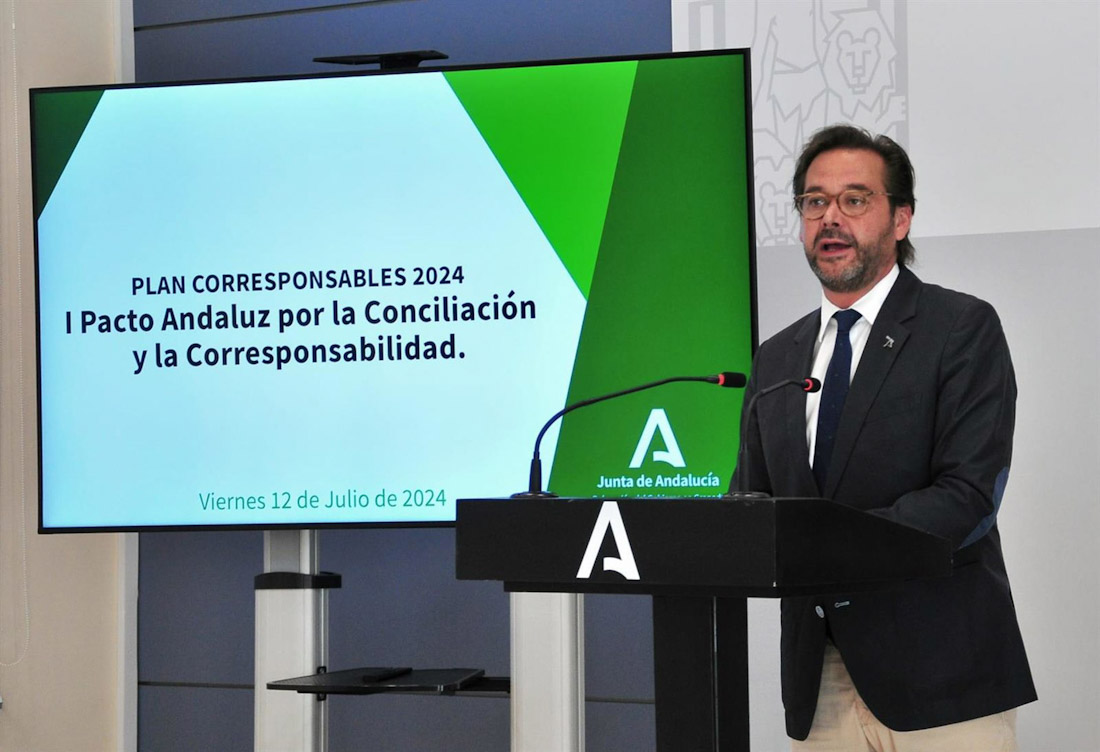 El delegado del Gobierno andaluz en Granada, Antonio Granados, en rueda de prensa en imagen de archivo (JUNTA DE ANDALUCÍA)