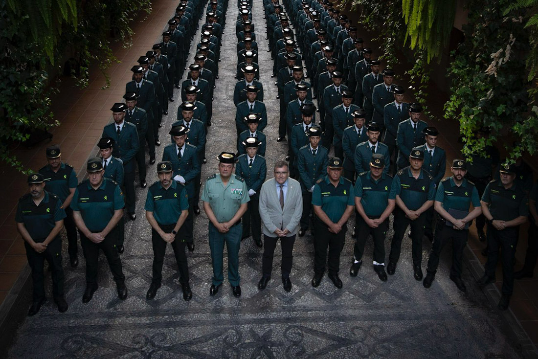 Nuevos Guardias Civiles en prácticas (ANTONIO L. JUÁREZ)