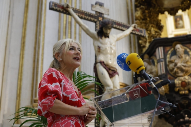 La consejera de Cultura y Deporte, Patricia del Pozo. (JOAQUÍN CORCHERO/PARLAMENTO DE ANDALUCÍA)