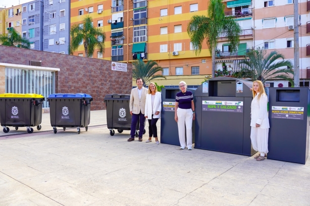 Instalación de los nuevos contenedores (AYTO. MOTRIL)