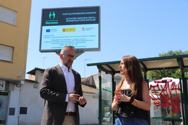 Nueva pantalla informativa (AYTO. MARACENA)