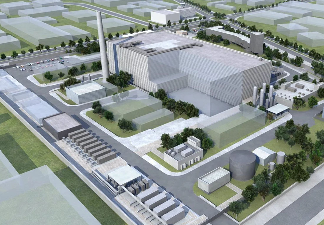 Recreación de la planta donde se emplazará el acelerador de partículas de Granada