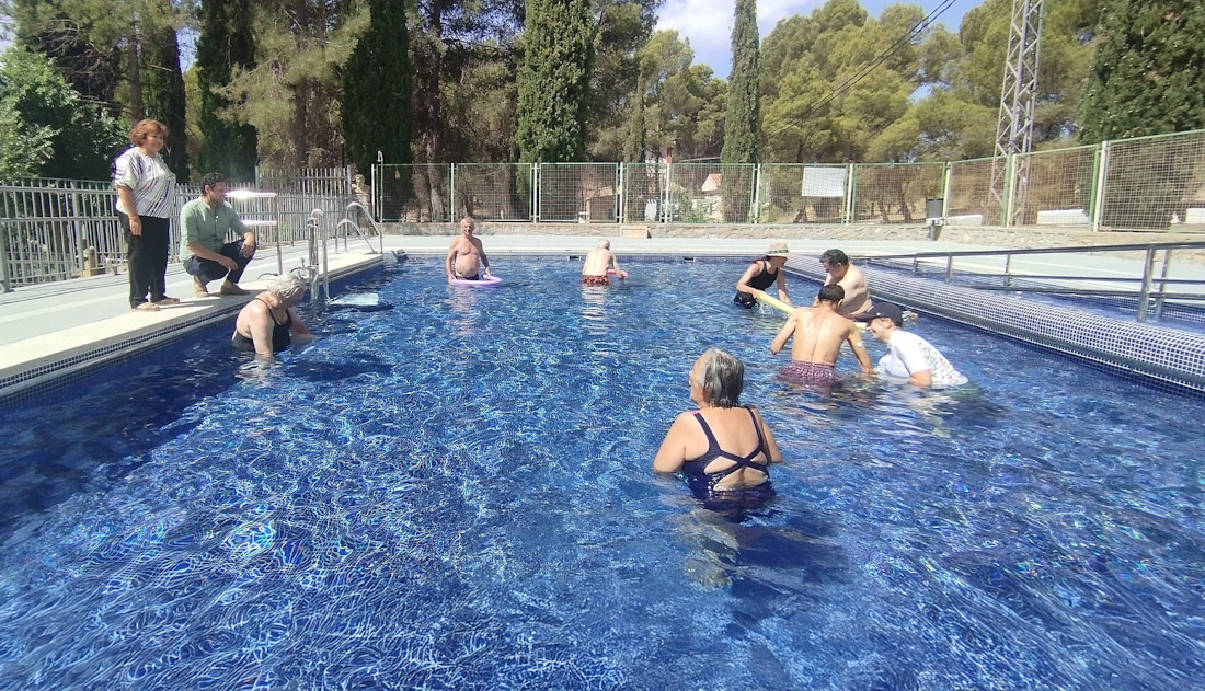 Nueva piscina terapéutica en la Residencia Rodríguez Penalva (DIPGRA)