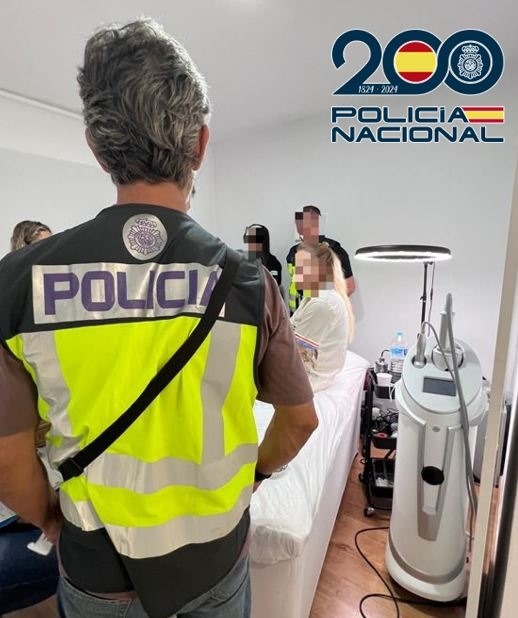 Imagen de la detención (POLICIA ANCIONAL) Imagen de la detención (POLICIA ANCIONAL)