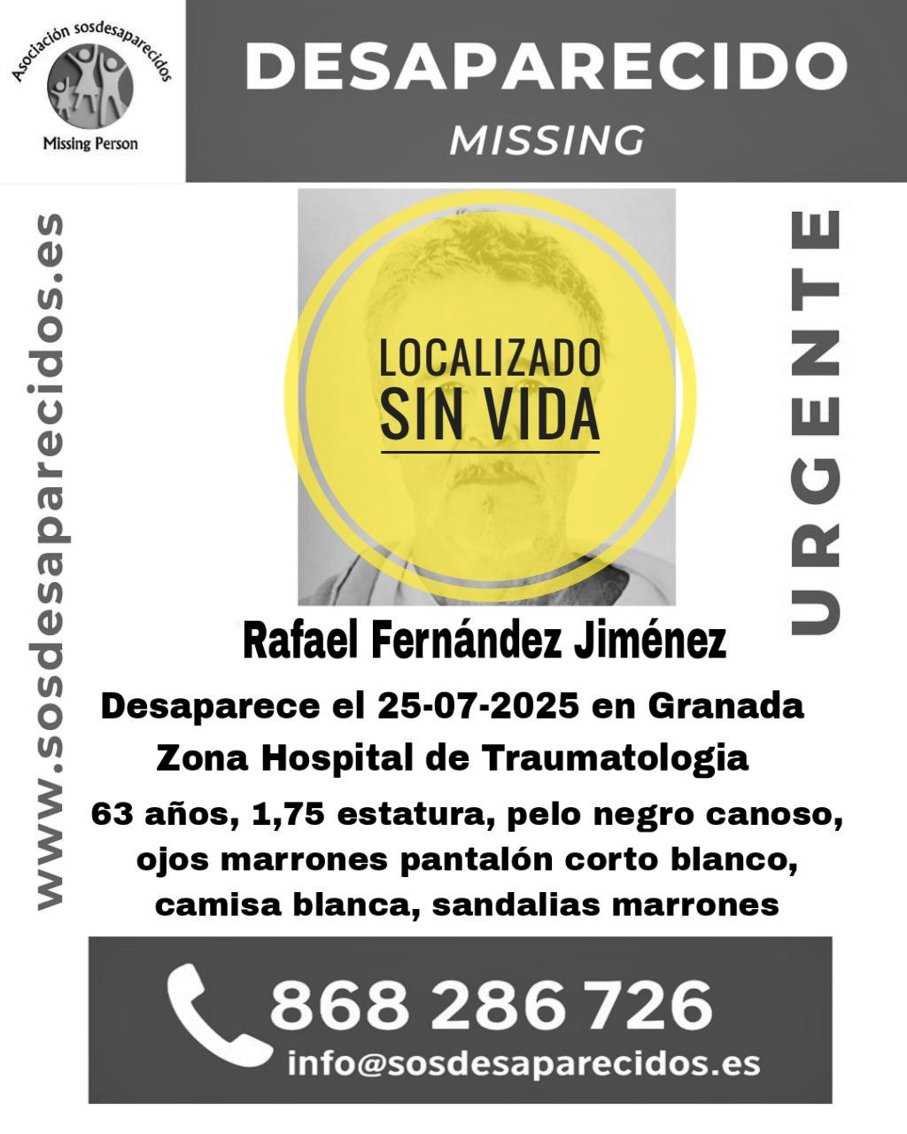 (SOS DESPARECIDOS)