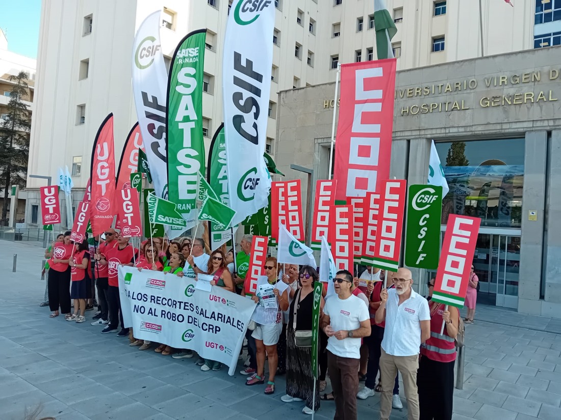 Imagen de la concentración (CCOO))
