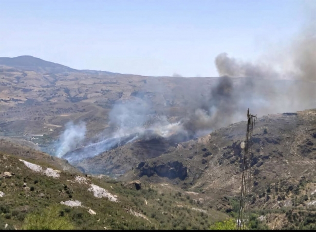 Declarado un incendio forestal en Cádiar, cerca de la pedanía de Yátor (PLAN INFOCA) Declarado un incendio forestal en Cádiar, cerca de la pedanía de Yátor (PLAN INFOCA)