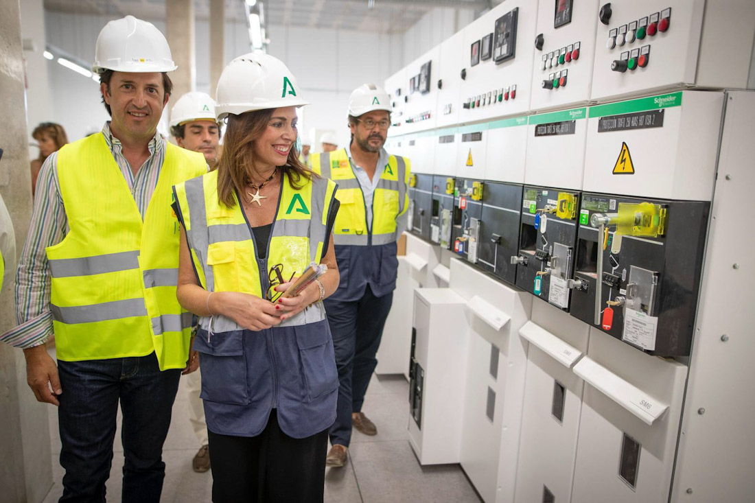 Visita a la subestación de energía (JUNTA)