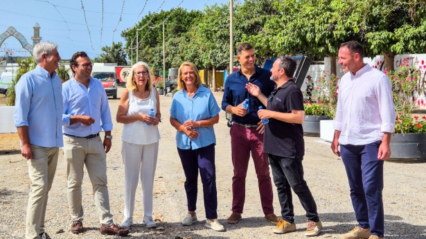 Visita al recinto ferial (AYTO. MOTRIL)