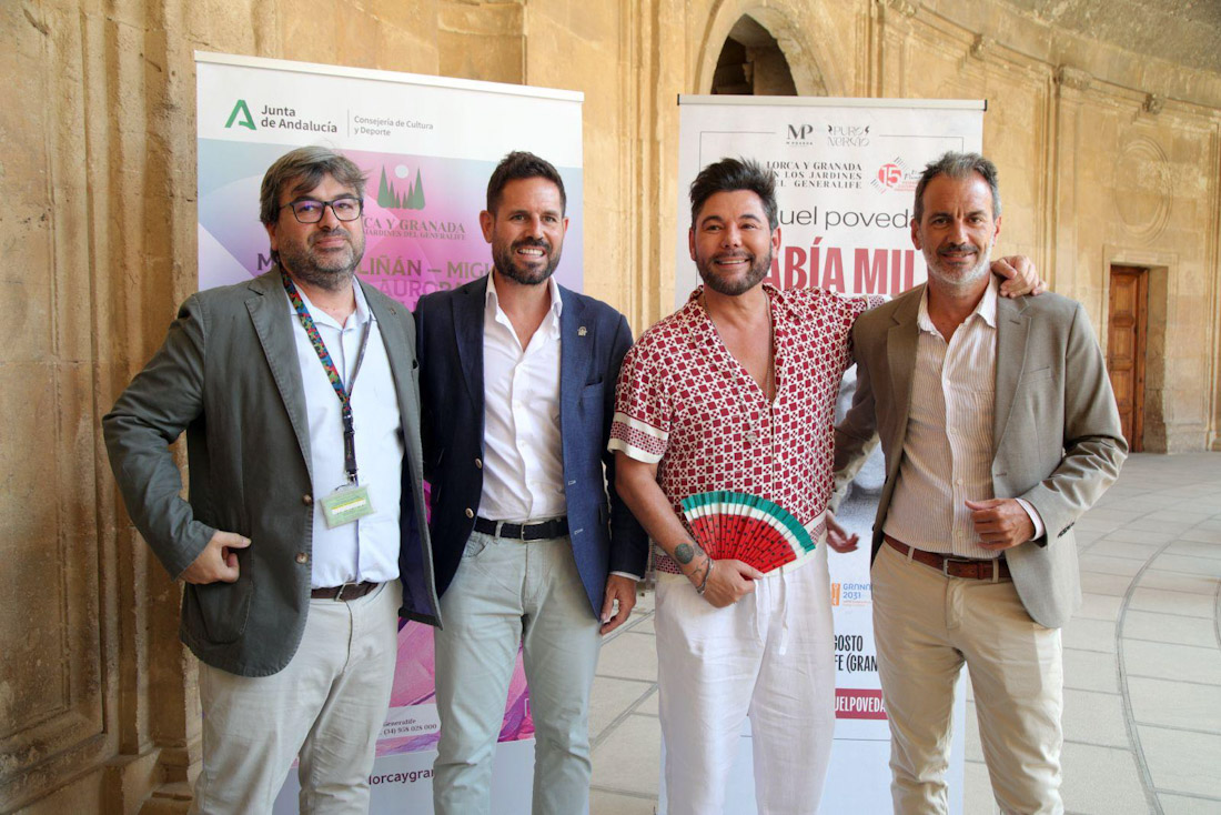 Presentación del espectáculo de Miguel Poveda (JUNTA)