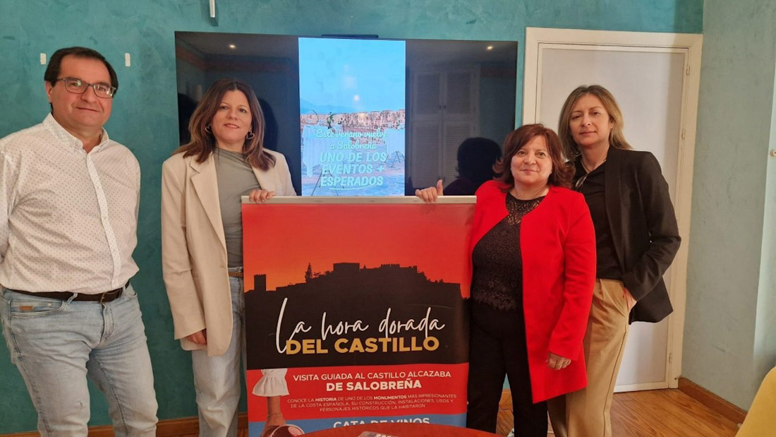 Imagen de archivo de la presentación de `La hora dorada` en Salobreña (AYUNTAMIENTO SALOBREÑA)