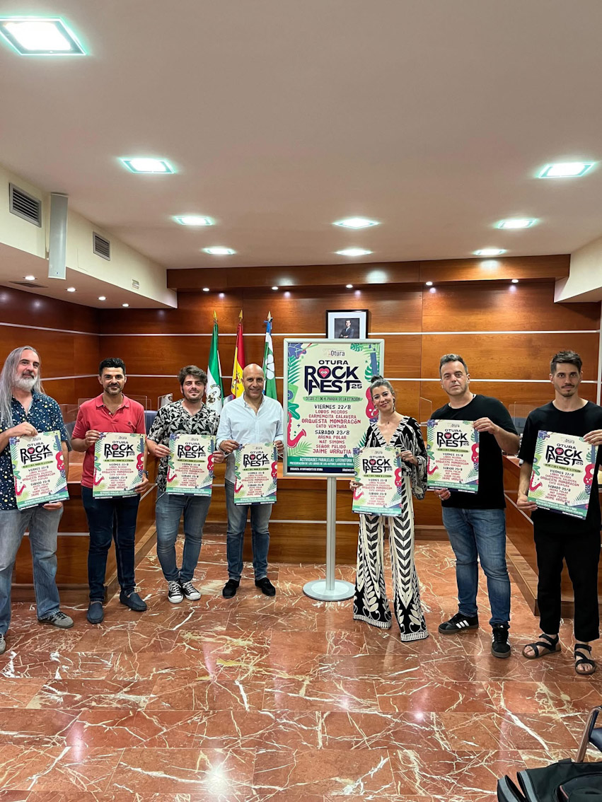 Presentación del Otura Rock Fest (AYTO. OTURA)