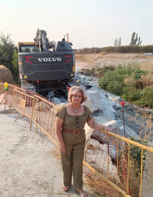 La alcaldesa de Vegas del Genil, Mari Carmen Ros (PP)