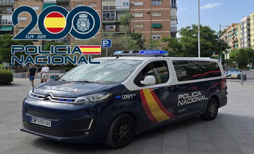 Patrulla del CNP de la Comisaría del Distrito Sur de Granada (POLICÍA NACIONAL)
