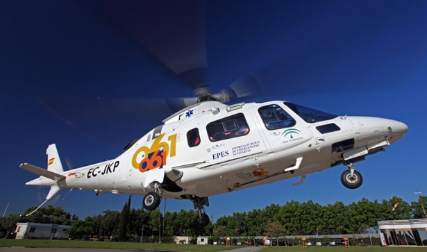 Helicóptero del 061 (JUNTA DE ANDALUCÍA)