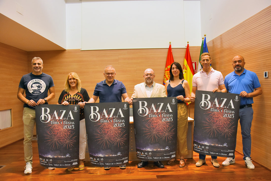 Presentación de las Feria y Fiestas 2025 (AYTO. BAZA)