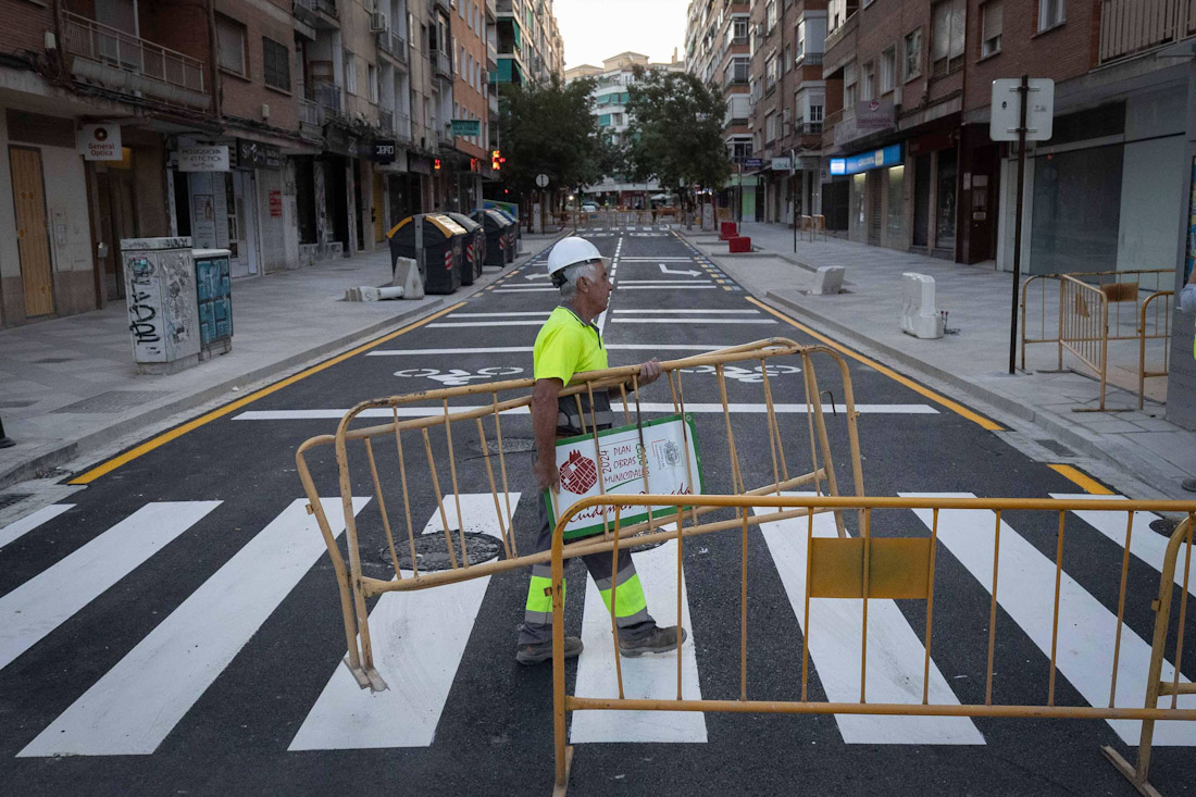 Reapertura de la calle Emperatriz Eugenia (AYTO. GRANADA)