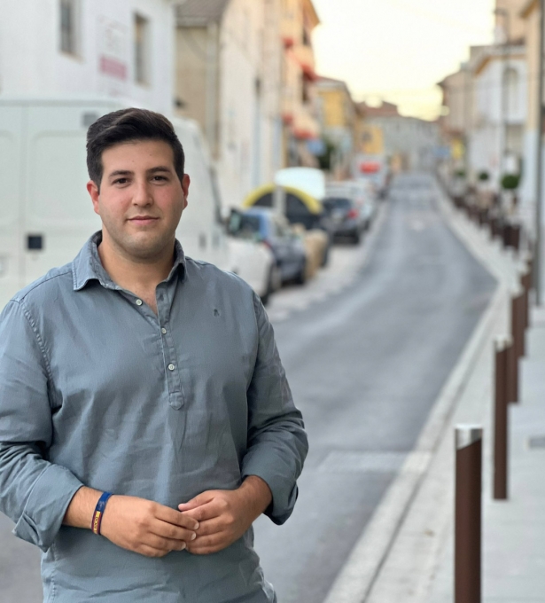 El portavoz del PP de Otura, Víctor Fernández (PP)