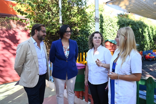 Visita al Colegio Inmaculada Niña (JUNTA Visita al Colegio Inmaculada Niña (JUNTA