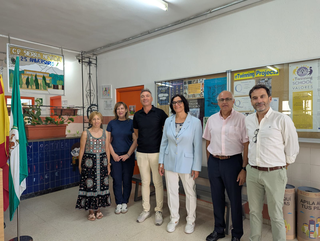Visita al CEIP Sierra Nevada (JUNTA)