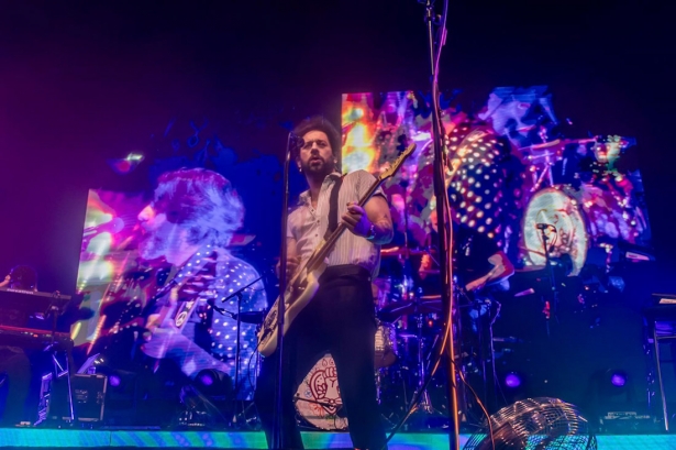  El grupo musical Viva Suecia, durante su concierto en Las Ventas, a 23 de enero de 2025 (RICARDO RUBIO - EUROPA PRESS)