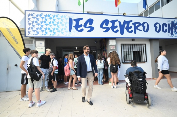 Inicio del curso en el ÍES Severo Ochoa (JUNTA)