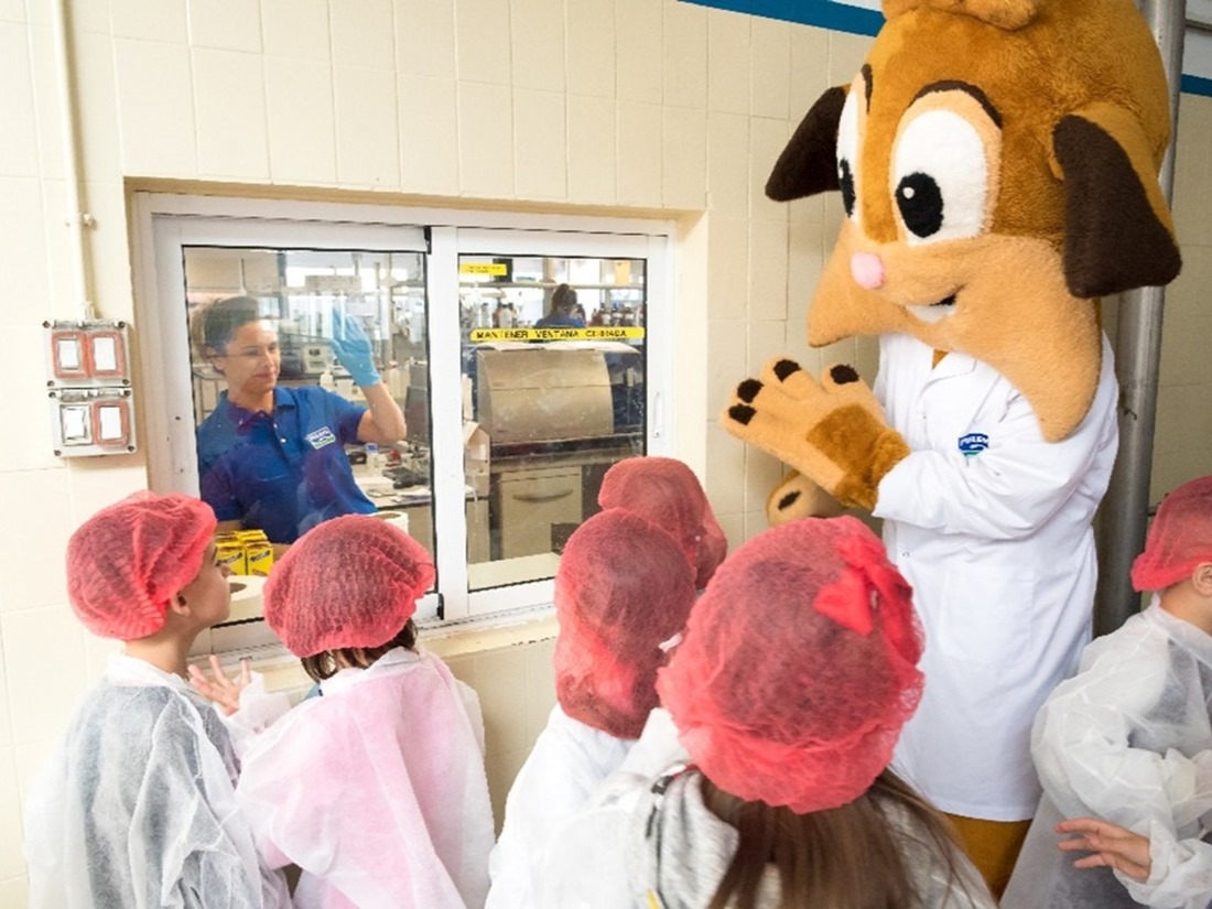 Visita escoalres a Lactalis Puleva (LACTALIS)