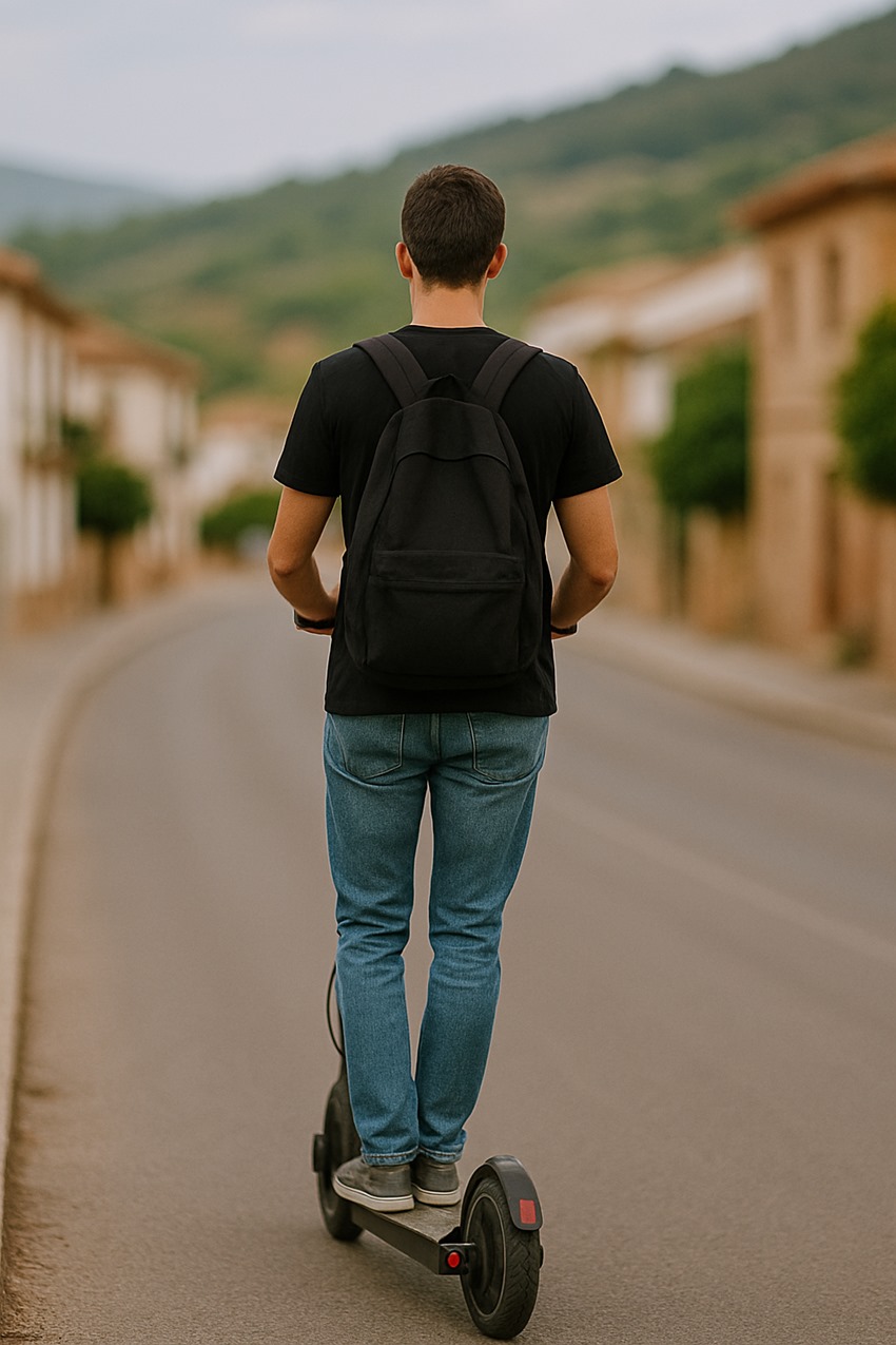 Imagen de recurso de un patinete electrico (AYTO. PINOS PUENTE)