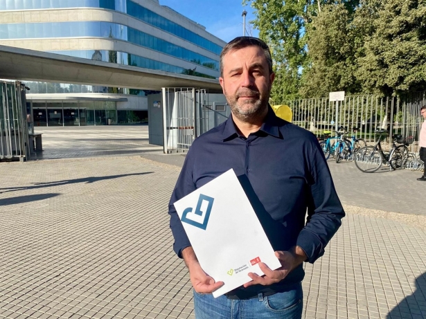 El diputado provincial del PSOE en la Diputación de Granada Ismael Padilla (PSOE)