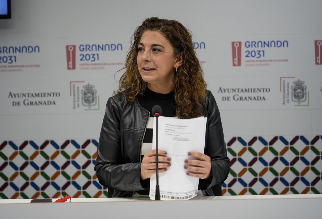 La portavoz socialista en el Ayuntamiento de Granada, Raquel Ruz, en imagen de archivo (PSOE)